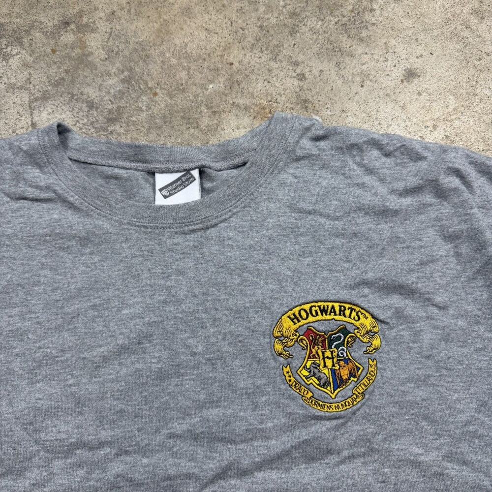 VTG 2001 Warner Bros Harry Potter Hogwarts Shirt Size XL